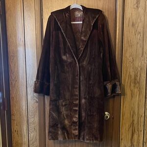 Conrad's Fine Furs Brown Coat